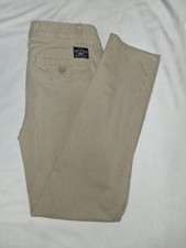 VANS Off the Wall Boys Beige Casual Dress Pants Size 12