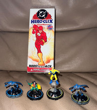 HeroClix Booster Pack - DC - Hypertime - 4 Miniatur Figuren - Unbespielt