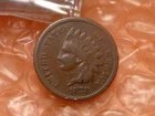 1878 Indian Head Cent Penny Semi Key Date #1