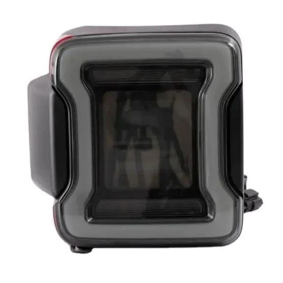 Luces traseras LED secuenciales negras para Jeep Wrangler JK JKU 2008-2017 Foto 3 de 4