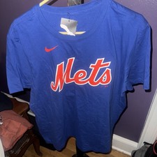 New York Mets Baseball Nike T-Shirt Xl Buck Showalter # 11  Blue/Orange NWT