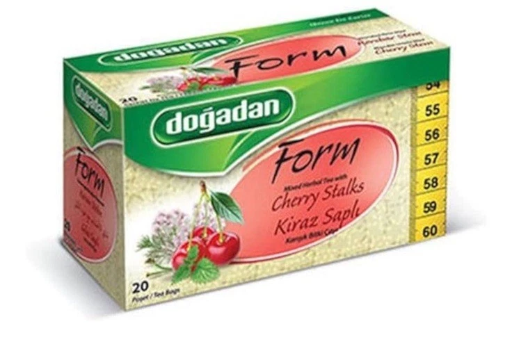 Forma de té con tallo de cereza natural a base de hierbas 10 cajas / 200 bolsitas de té té té de desintoxicación Foto 4 de 4