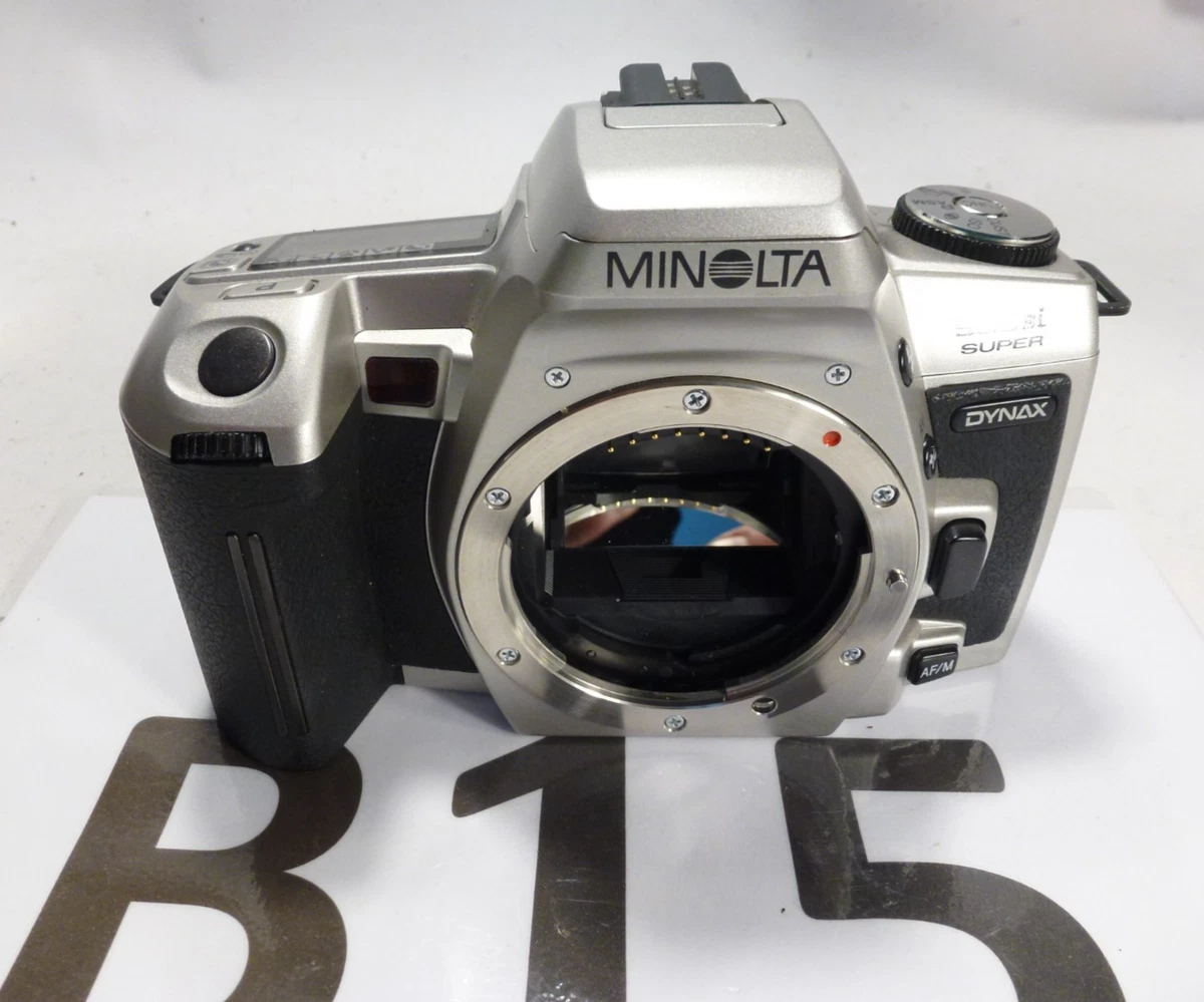 Appareil Photo Reflex Vintage Minolta Dynax 550si + Zoom 35-70mm, Japon 1994, Argentique Fonctionnel