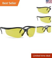 Lightweight Semi-Rimless Safety Glasses UV Protection for Shooting Sports