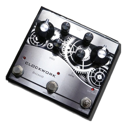 J.Rockett Audio Designs Clockwork Echo Delay Pedal 4816 Tested & Works