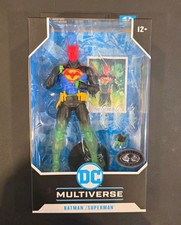 McFarlane DC Multiverse Batman Superman Fusion Platinum Chase World's Finest