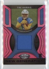 2025 Certified New Generation Jerseys Mirror Pink /299 Tre Harris #NGJ-THS 1rm6