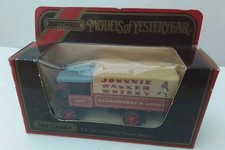Matchbox Models of Yesteryear Y-8 1917 Yorkshire Steam Wagon, J W Whisky, in scatola.
