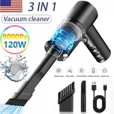 120W Cordless Handheld Vacuum Cleaner Wireless Portable for Car and Home Use