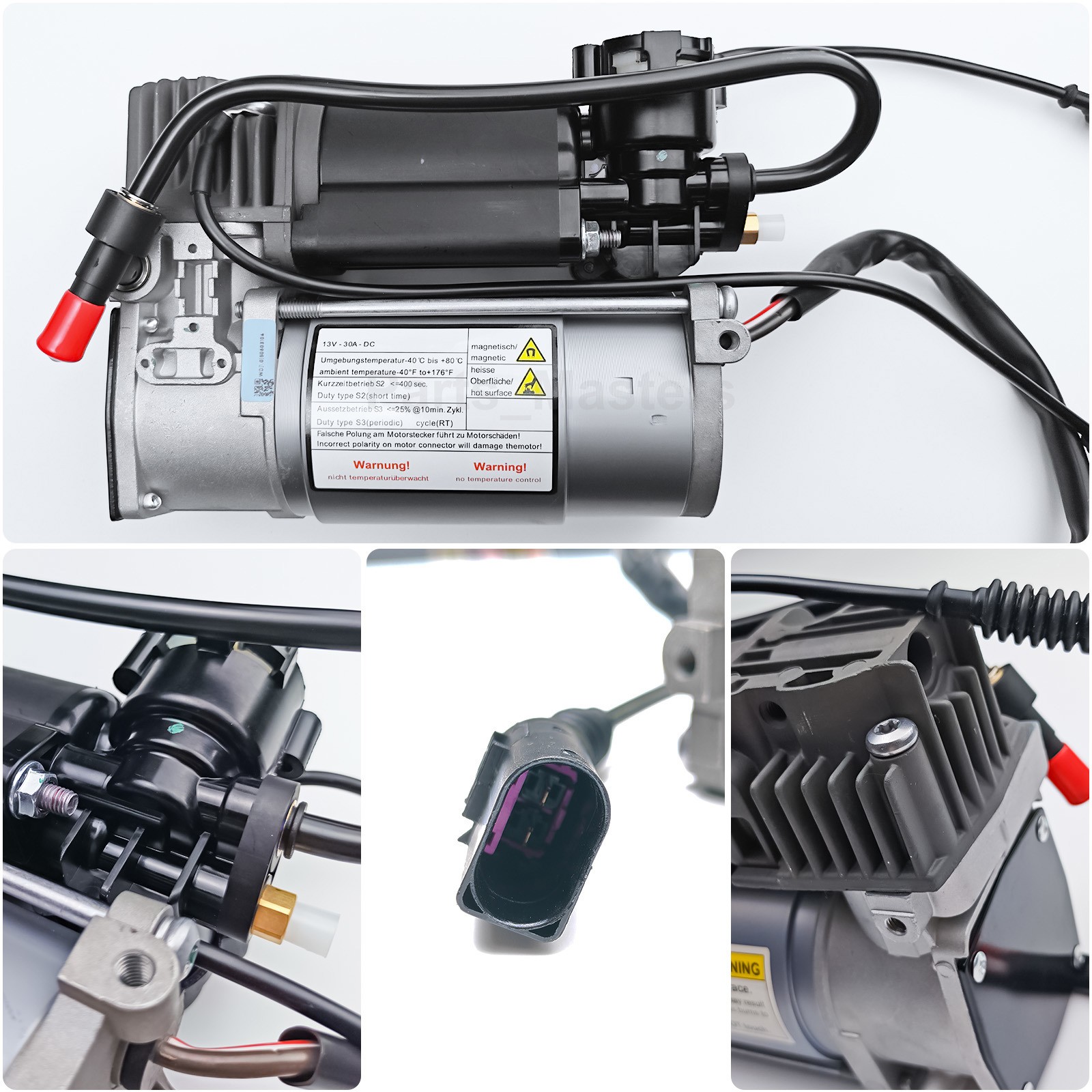 Air Suspension Compressor for 03-12 Bentley Continental / VW Phaeton 3D0616005