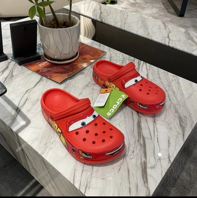 NEW Crocs Lightning McQueen Clog Adult Shoes Limited Classic No Lightup USA