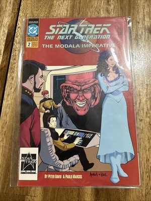 Star Trek The Next Generation The Modala Imperative DC Comic Book #2 1991