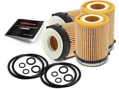 Engine Oil Filter Set fits Infiniti Q50 2016-2019 2.0L 4 Cyl 49VYTC