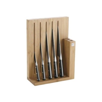 Zwilling  Pro Messerblock Bambus 6-tlg. 125 x 275 x 380 mm Geschmiedet Messer