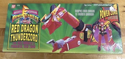 Red Dragon Thunderzord Power Rangers 1994 Bandai Action Figure NEW UNSEALED