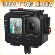 GoPro Hero 9-13 Waterproof Housing  263FT Diving Case with Bracket Accessories