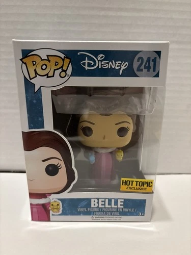 Funko Pop Vinyl Disney Belle Figurine Hot Topic #241 In Box Beauty And The Beast