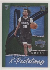 2020-21 Panini Donruss Great X-Pectations Green Flood Cole Anthony #15 0o6v