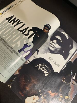 EXTREMELY RARE * February 1998 Rap Pages Magazine * NWA * Eazy E