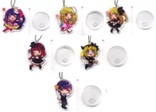 Oshi no Ko Decora Pic Acrylic Stand & Keychain - Ai Ruby Kana Memcho Melt