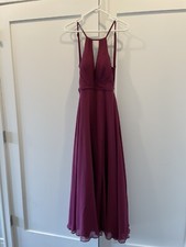 Azazie Women's A2 Evalleen Bridesmaid Dress - Raspberry