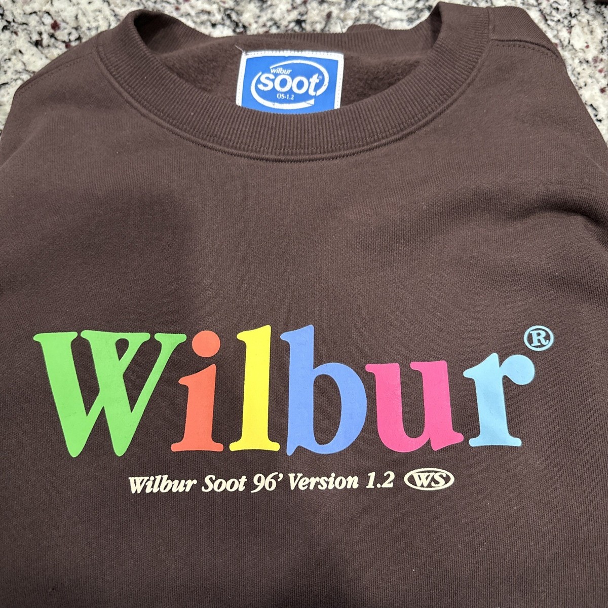 Authentic Wilbur Soot 96' Version Navy Puff Print Cotton
