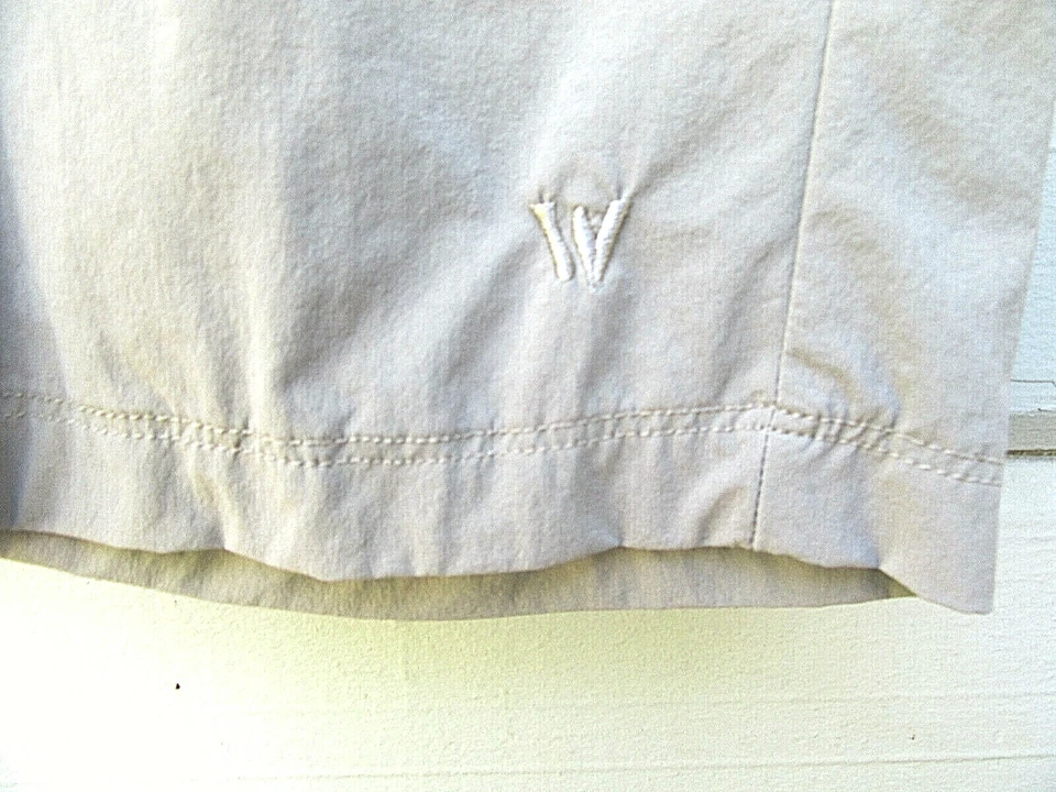 Pantalones Cortos Empacables Blanco Sierra Wms Pequeños Caqui Tostado Deportivos Viaje Aventura Foto 3 de 4