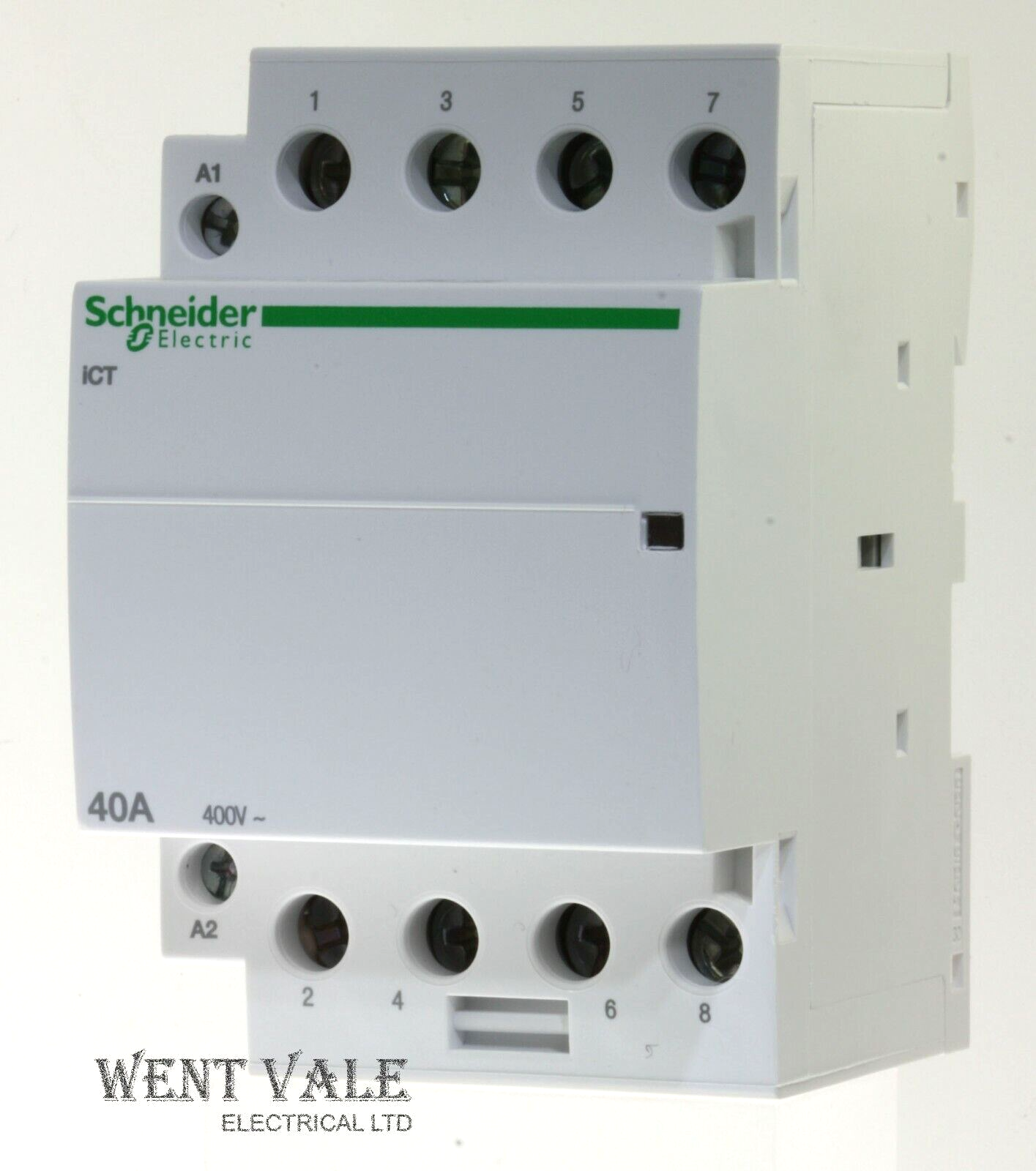 Schneider Acti 9 - A9C20844 - iCT Four Pole 40a N/O Contactor 220-240vac Coil
