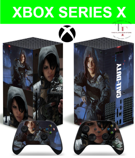 Xbox Series X Decal Sticker Skin Wrap Vinyl + Controller
