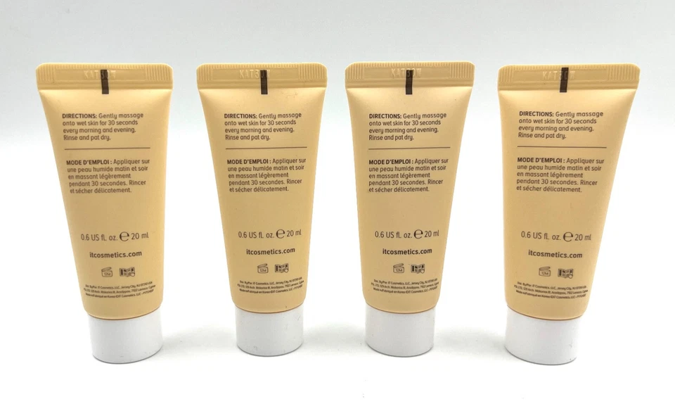 ¡Sellado! Limpiador 4 piezas x It Cosmetics Confidence In A 20 ml * 4 = 80 ml / 2,4 oz en total Foto 2 de 4