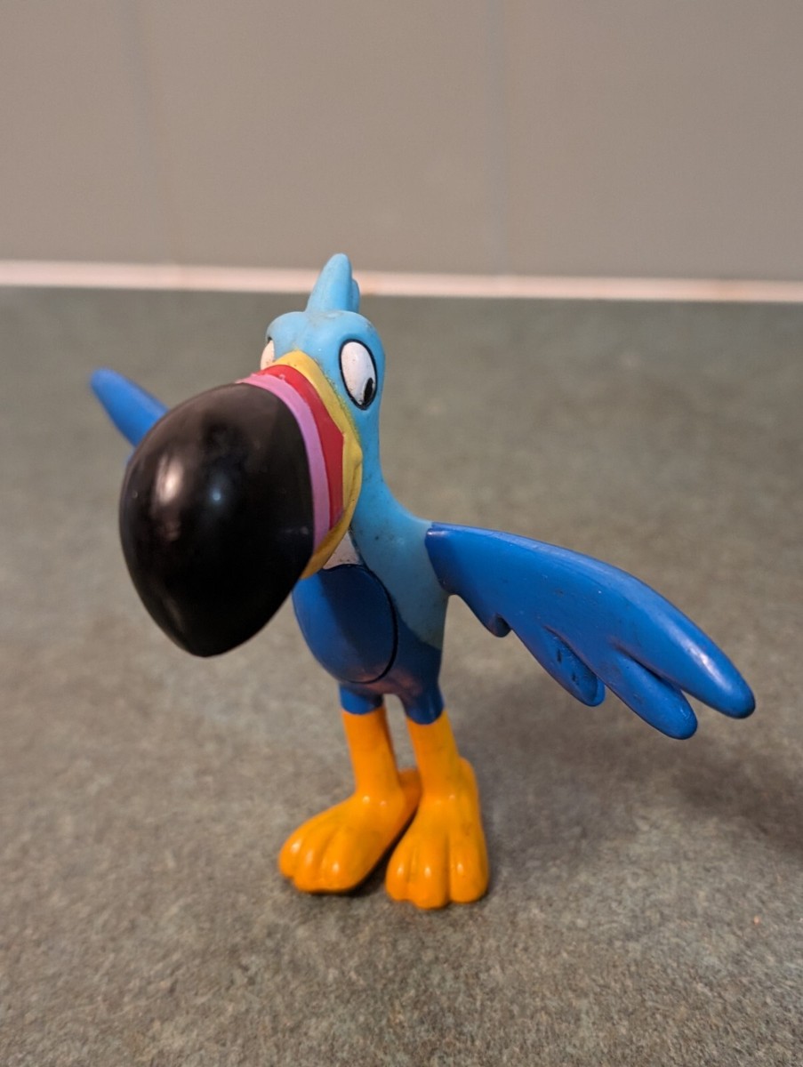 Vintage 2003 Kelloggs Toucan Sam Fruit Loops Bird Figure 3.5
