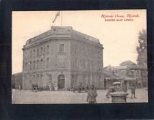 I7889 Kenya Nairobi House vintage postcard