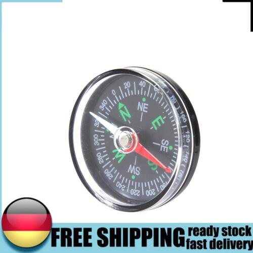 40mm Slide Mini Pocket Button Compass for Hiking Camping Outdoor Supplies DE - Picture 1 of 8