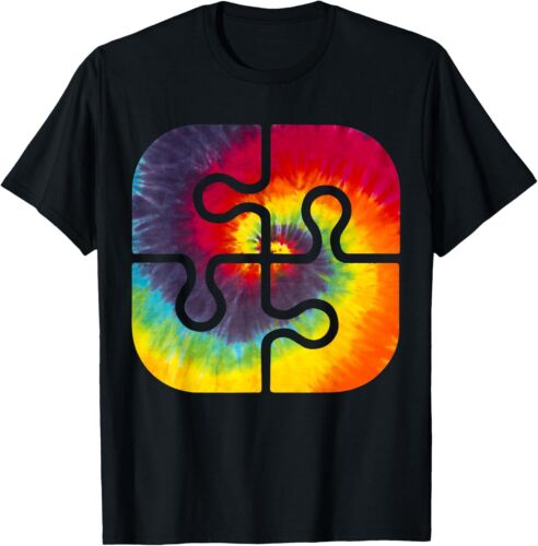 Be Kind Puzzle Pieces Tie Dye Cute Autism Awareness Boy Kids T-Shirt Hoodie