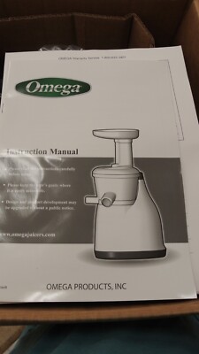 Omega VRT350 Vertical Low Speed Juicer  REFURBISHED