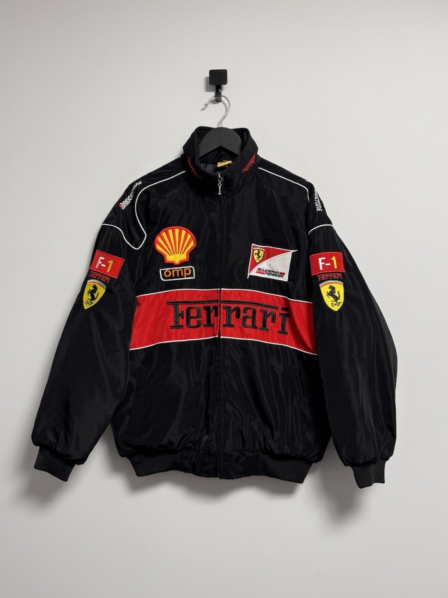 Vintage Scuderia Ferrari F-1 Schumacher Racing Jacket Size Vintage Scuderia Ferrari F-1 Schumacher Racing Jacket Size