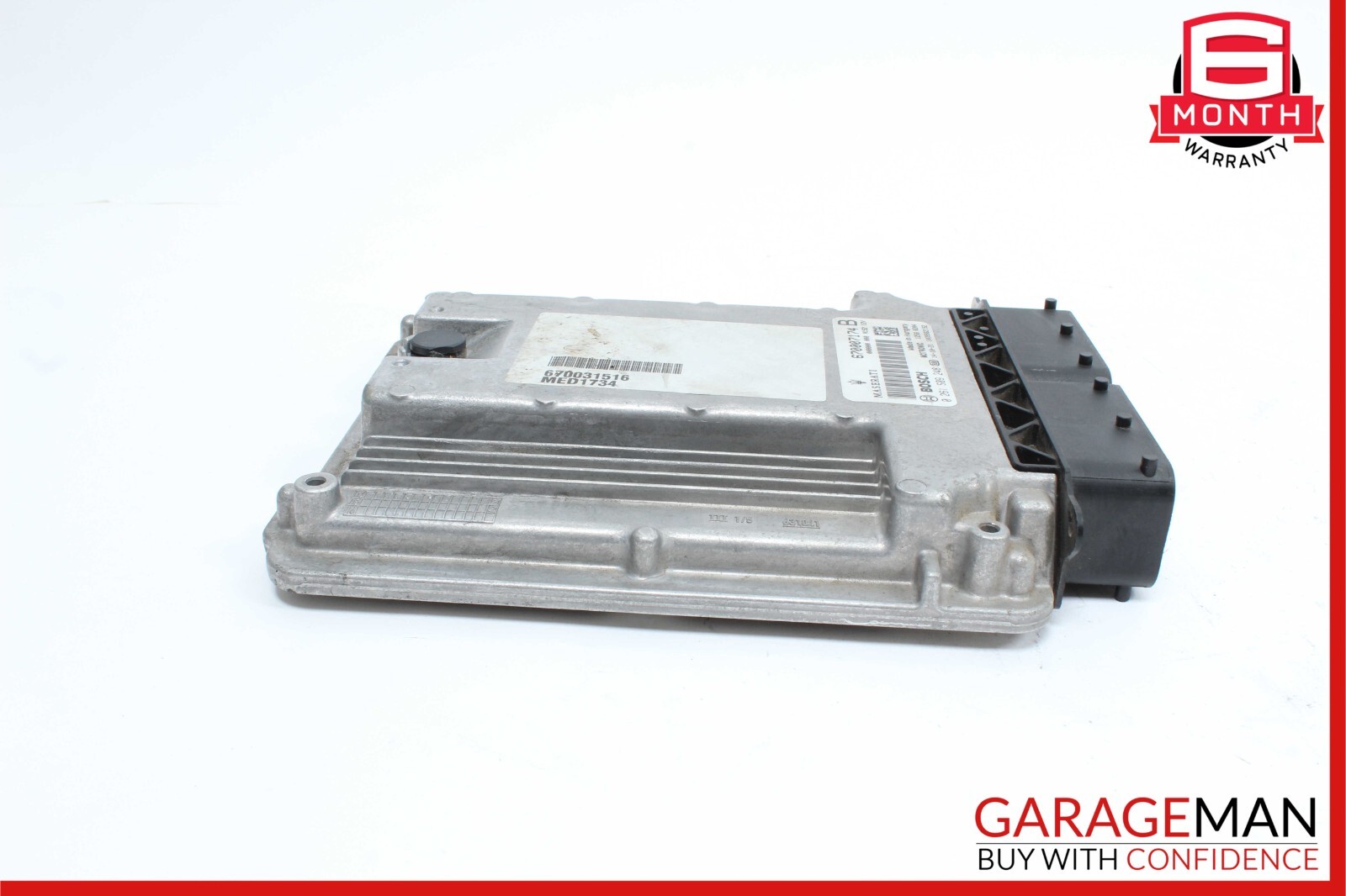 14-17 Maserati Ghibli ECU ECM Engine Computer Control Module Unit