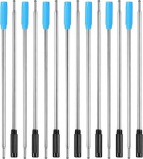 Black & Blue Ink Pen Refills Compatible With Cross 8513 Ballpoint Pens