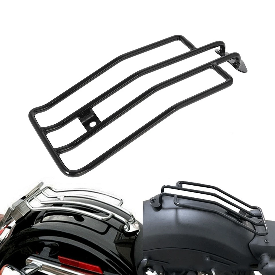 Portaequipajes guardabarros trasero solo para Harley Sportster XL883 1200 85-03 Foto 3 de 4