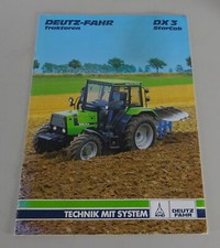 Prospekt Deutz Fahr DX 3 StarCab 54-70 PS