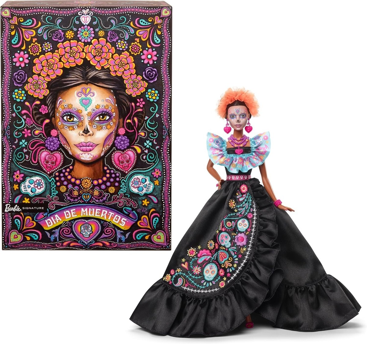 Día De Muertos MuÃ±eca De Halloween 2024 Día De Muertos Barbie