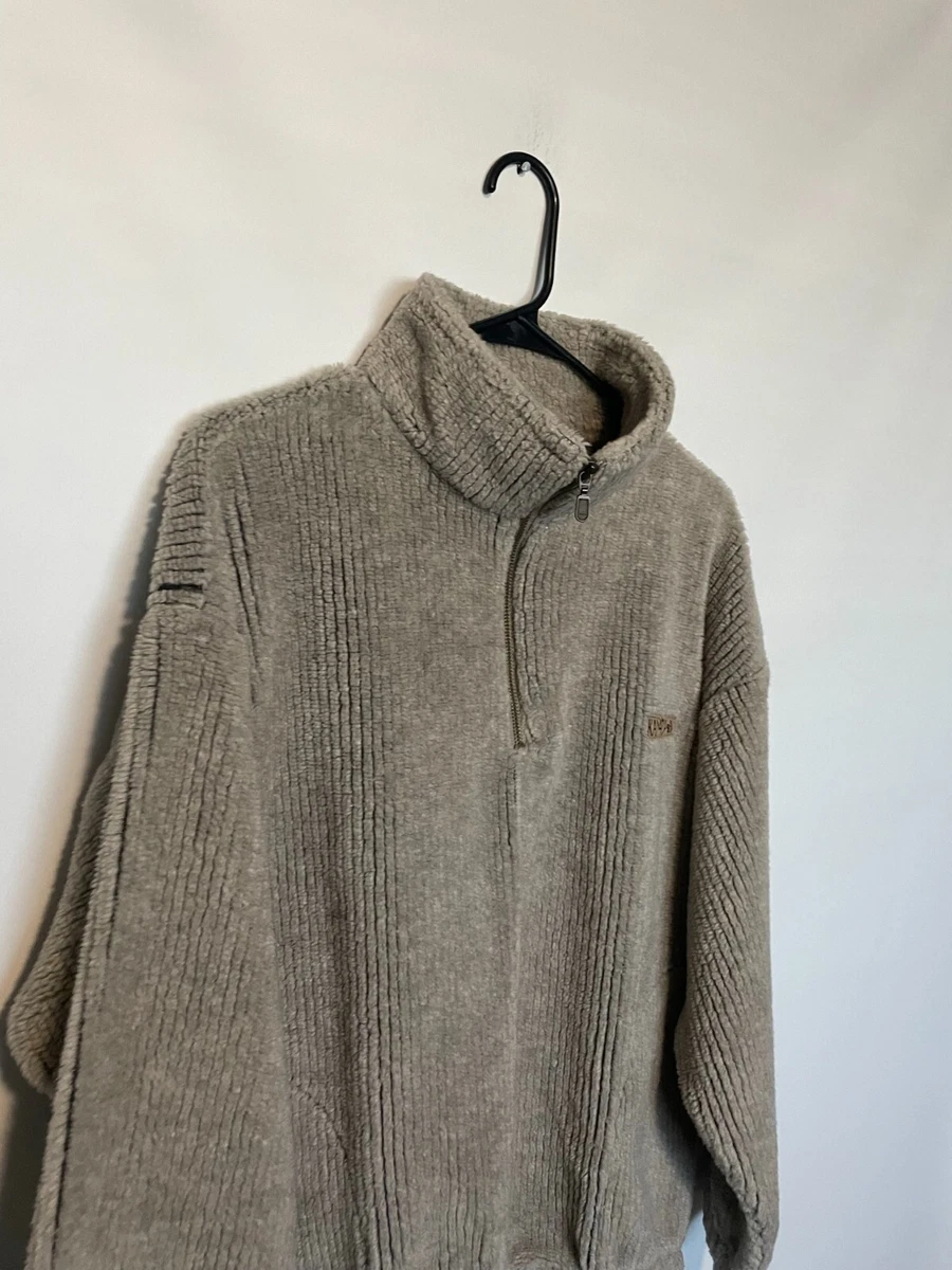 Vintage Kanata Outfitter Sweater Mens Medium Gray 1 4 Zip Pullover