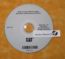 SEBU7891 CAT 904B Compact Wheel Loader Operation Maintenance Manual CD. B4L