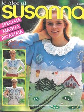 LE IDEE DI SUSANNA  - Speciale Maglia Ricamata -  Ottobre 1988