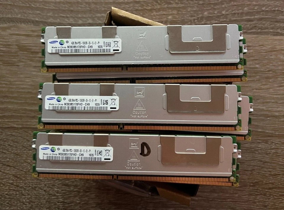 Samsung 24 GB PC3L-10600R 2Rx4 ECC M393B5170FHB-CH9 RAM REG ECC DDR3 - Bild 3 von 3