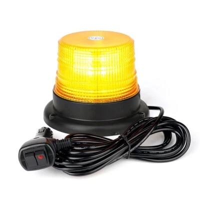 Xprite 40 LED Beacon Strobe light Flashing Emergency Light Amber roof top lamps