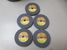 NORTON TYPE 1 GRINDING WHEELS 4" X 1/2" X1/2" 46 GRIT 66243529845 PACK OF 5 