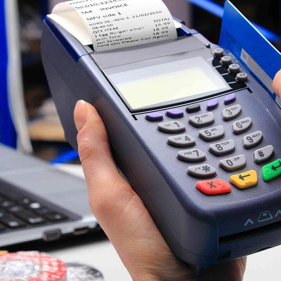 50 Rolls 2 1 4 X 50 Thermal Paper Credit Card Cash Register POS 50-rolls-2-1-4-x-50-thermal-paper-credit-card-cash-register-pos