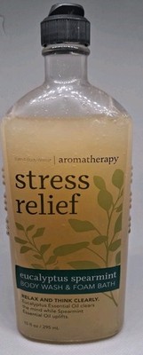 Bath & Body Works Aromatherapy Stress Relief Eucalyptus Spearmint Body Wash 12oz