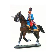 Del Prado Historical Mini 54mm Hussar Lauzun's Legion at Yorktown 1781 Pack New